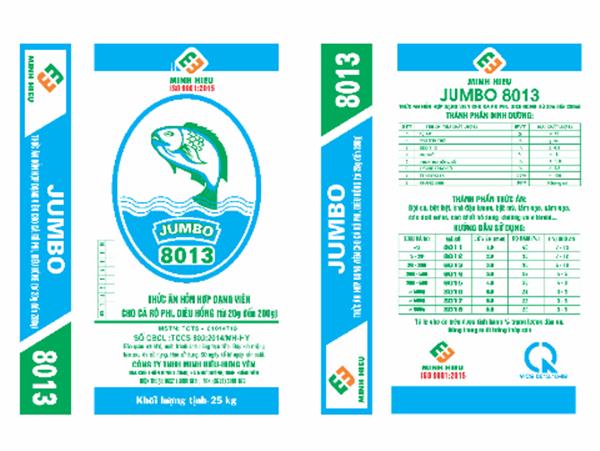 Thức ăn hỗn hợp cho cá Rô Phi, Diêu Hồng từ 20g đến 200g