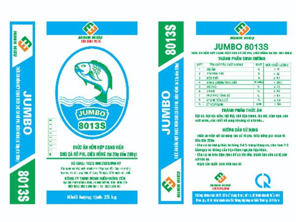 Thức ăn hỗn hợp cho cá Rô Phi, Diêu Hồng từ 20g đến 200g