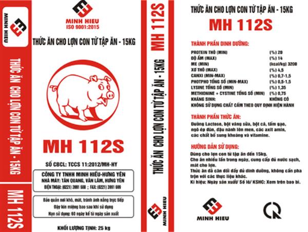 Thức ăn cho lợn con từ tập ăn đến 15kg - MH112S